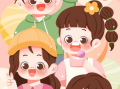 六一漫画图,漫画中的欢乐时光